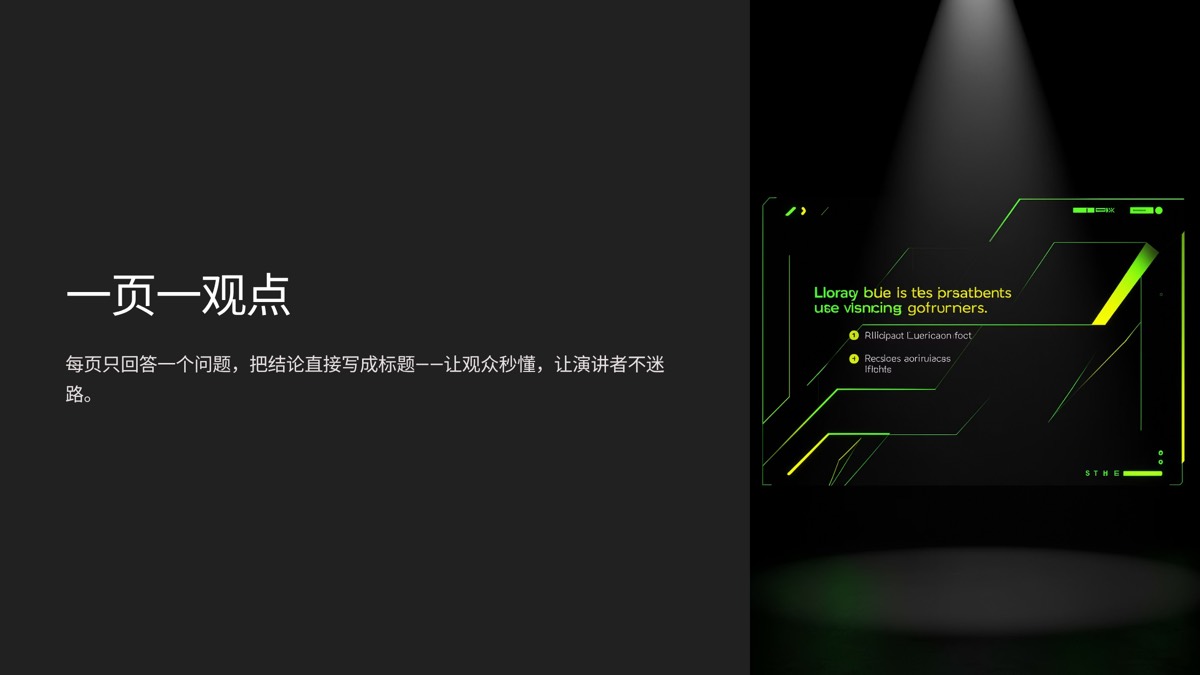 PPT一页放多少内容：一页一观点的拆页方法（附改写示例）